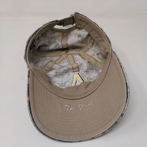 The Game Men's Digital Camo Slideback Hat Green OSFM Embroidered A Logo - Picture 8 of 11